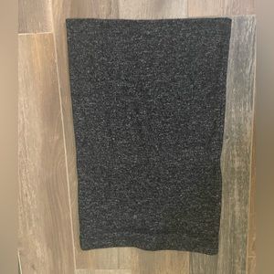 Express Charcoal Grey soft knit pencil skirt. Size Small.